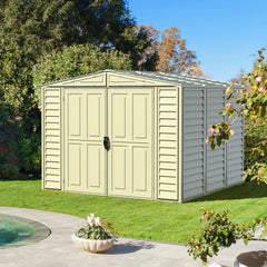 8x8 DuraMate Vinyl Shed By Duramax Shed Kit Duramax Building Products