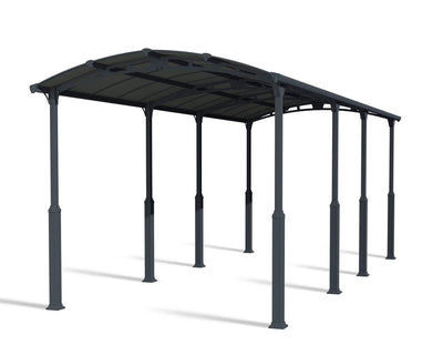 Arcadia Alpine 12'x28' Carport-Gray/Gray by Palram-Canopia