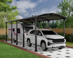 Arcadia Alpine 12'x35' Carport-Gray/Gray by Palram-Canopia