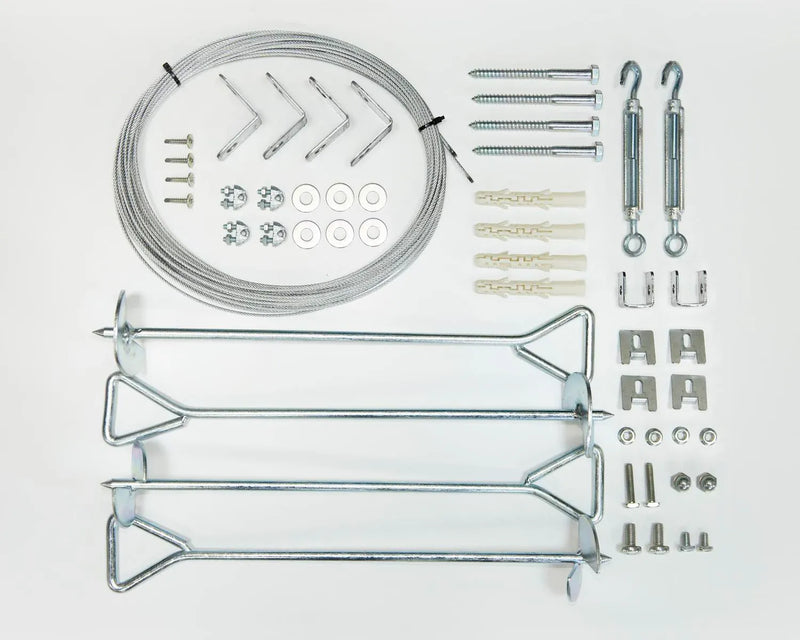 Anchor Kit for Greenhouses and Skylight/Rubicon Sheds by Palram-Canopia