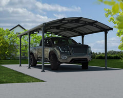 Arcadia 5000 12'x16' Carport-Gray/Gray by Palram-Canopia