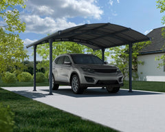 Arcadia 4300 12'x14' Carport-Gray/Gray by Palram-Canopia