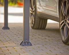Arcadia 6400 12'x21' Carport-Gray/Gray by Palram-Canopia