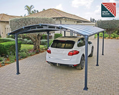 Arcadia 6400 12'x21' Carport-Gray/Gray by Palram-Canopia