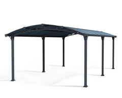 Arcadia 6400 12'x21' Carport-Gray/Gray by Palram-Canopia