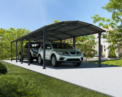 Arcadia 10600 12'x35' Carport-Gray/Gray by Palram-Canopia