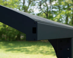 Arizona 10'x16' Breeze 5000 Single Carport Kit-Gray/Solar Gray by Palram-Canopia