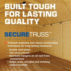 Crafted Colossal Elite Shed Kit Series 16'x28'-32' By Best Barns