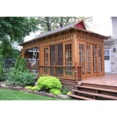 Coffee House Gazebo Wood - My Store