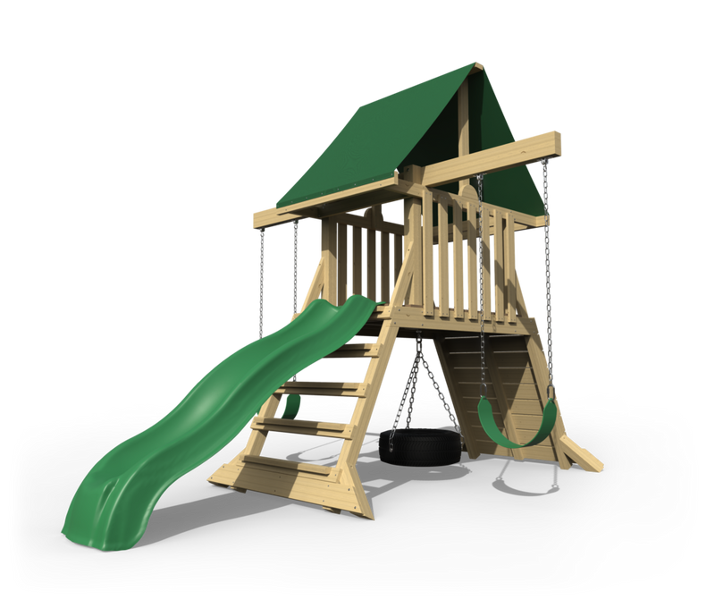 Backyard Cliff Climb Playset By YardCraft
