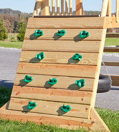 Backyard Cliff Climb Playset By YardCraft