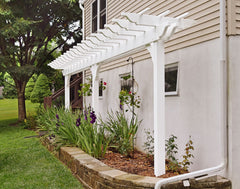 Cedar Wood Inline Pergola Kit By Atlantic Outdoors