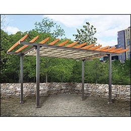 Contemporary Pergola Vinyl - My Store