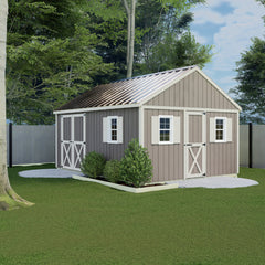 Crafter's Connection 12x16 Shed Kit Series By Best Barns