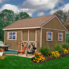 Crafter's Connection 12x16 Shed Kit Series By Best Barns