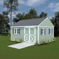 Crafter's Connection 12x16 Shed Kit Series By Best Barns