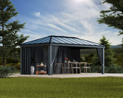 Dallas 12'x20' Gazebo Curtain Set by Palram-Canopia