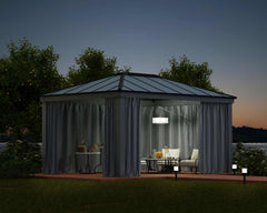 Martinique 12'x16'/Milano 10'x14' Gazebo Netting Set by Palram-Canopia