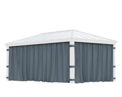 Dallas 12'x20' Gazebo Curtain Set by Palram-Canopia