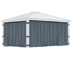 Dallas 14'x16' Gazebo Curtain Set by Palram-Canopia
