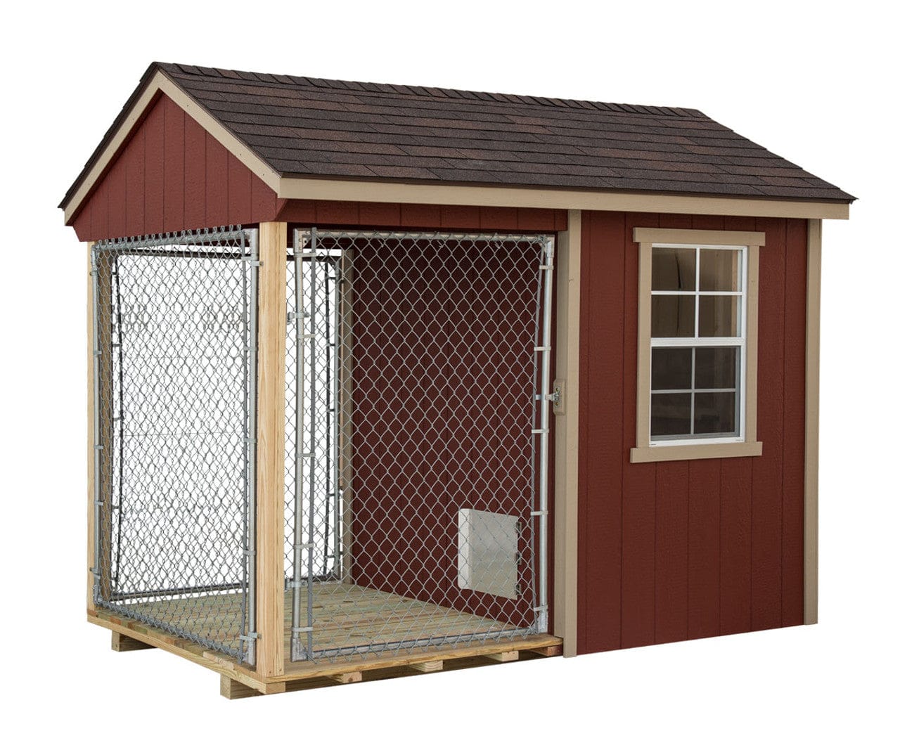 Dog Kennel Kit by EZ-Fit LP SmartSide Siding – Outdoor Sheds For Sale