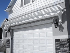 Vinyl Eyebrow Pergola Kit By Atlantic Outdoors