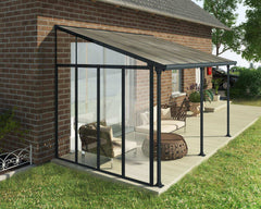 Feria 10' Gray Patio Cover Sidewall Kit by Palram-Canopia