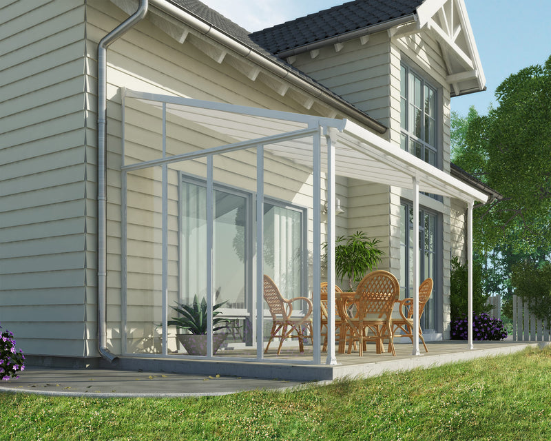Feria 10' White Patio Cover Sidewall Kit by Palram-Canopia