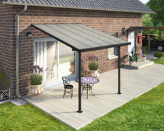 Feria 10'x10' Patio Cover White/Gray by Palram-Canopia