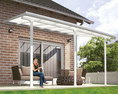 Feria 10'x14' Patio Cover White/Gray by Palram-Canopia