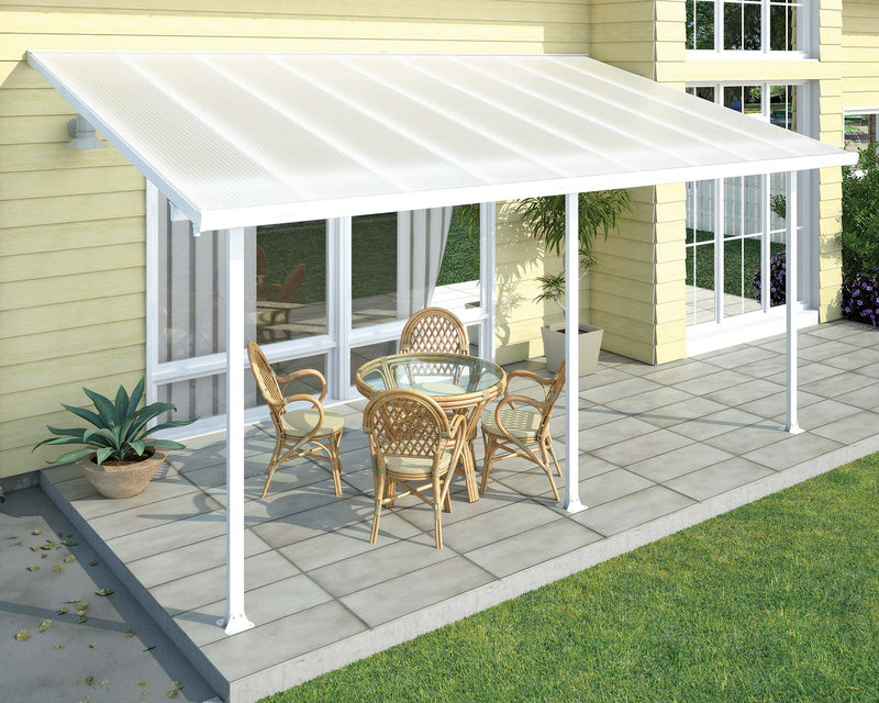Feria 10'x18' Patio Cover White by Palram-Canopia