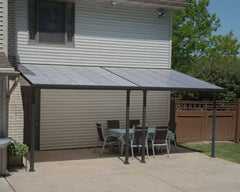 Feria 10'x20' Patio Cover White/Gray by Palram-Canopia