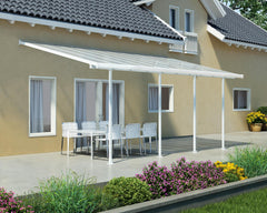 Feria 10'x20' Patio Cover White/Gray by Palram-Canopia