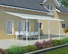 Feria 10'x24' Patio Cover White/Gray by Palram-Canopia