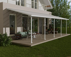 Feria 10'x30' Patio Cover White/Gray by Palram-Canopia