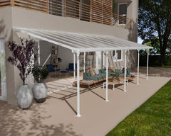 Feria 10'x30' Patio Cover White/Gray by Palram-Canopia