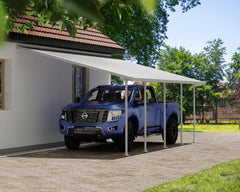 Feria 13'x26' Patio Cover White/Diffused Clear by Palram-Canopia