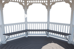 Vinyl Octagon Gazebo Kit By Atlantic Outdoors