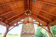 Grand Teton Timber Frame Pavilion Kit By Atlantic Outdoors