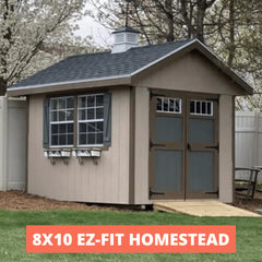 Homestead Shed Kit By EZ-FIT Sheds