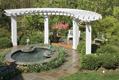 Vinyl Inline Pergola Kit By Atlantic Outdoors
