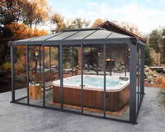 Ledro 10'x14' Enclosed Gazebo Kit by Palram-Canopia