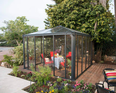 Ledro 12'x12' Enclosed Gazebo w/Screen Doors by Palram-Canopia
