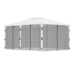 Martinique 12'x16'/Milano 10'x14' Gazebo Netting Set by Palram-Canopia