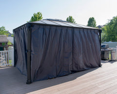 Martinique 10'x14' Gazebo Curtain Set by Palram-Canopia