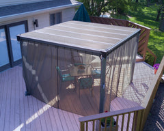 Palermo/Milano/Martinique Gazebo Netting Set by Palram-Canopia
