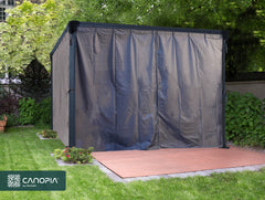 Palermo/Milano/Martinique Gazebo Curtain Set by Palram-Canopia