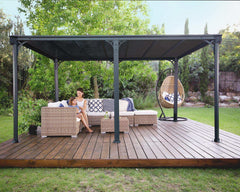 Milano 10'x14' Gazebo Kit by Palram-Canopia
