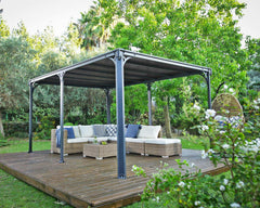 Milano 10'x14' Gazebo Kit by Palram-Canopia