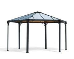 Monaco 13'x15' Hexagonal Gazebo Kit by Palram-Canopia